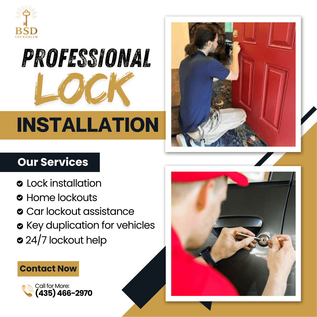 lock installation in St George UT