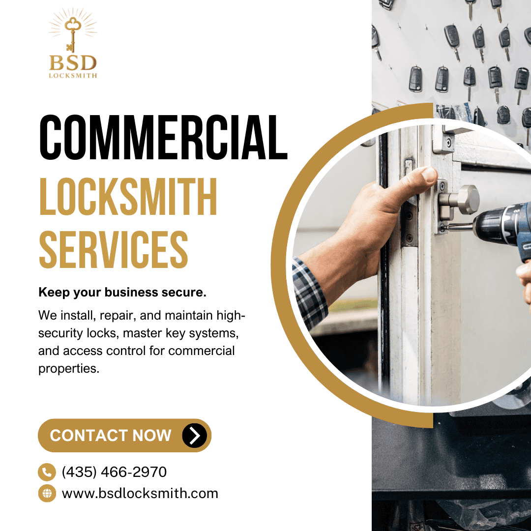 Locksmith Services in Cedar City UT