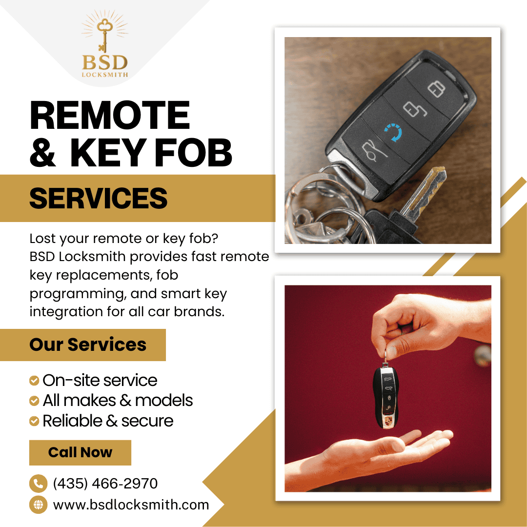 Key Fob Programming in St George UT