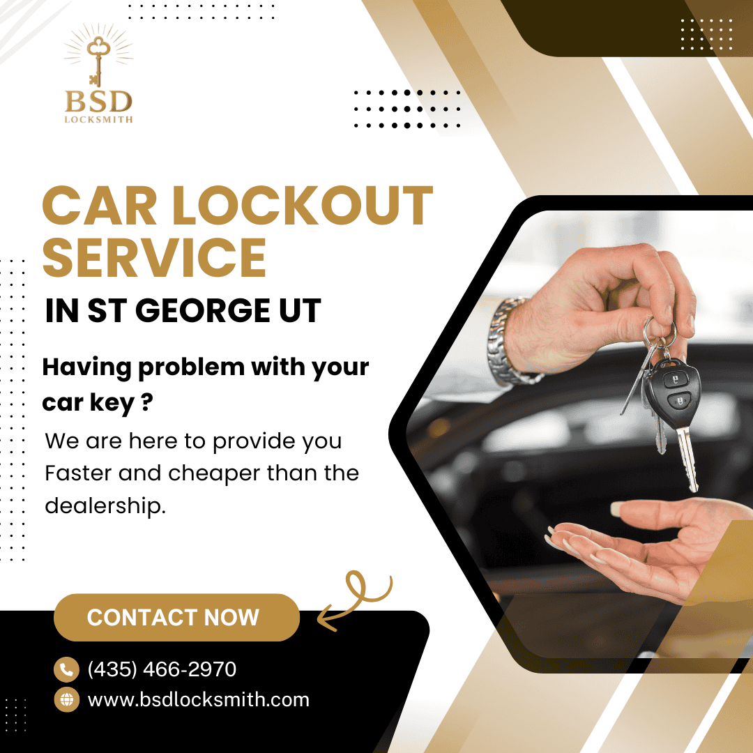 Car Lockout Service in St George UT