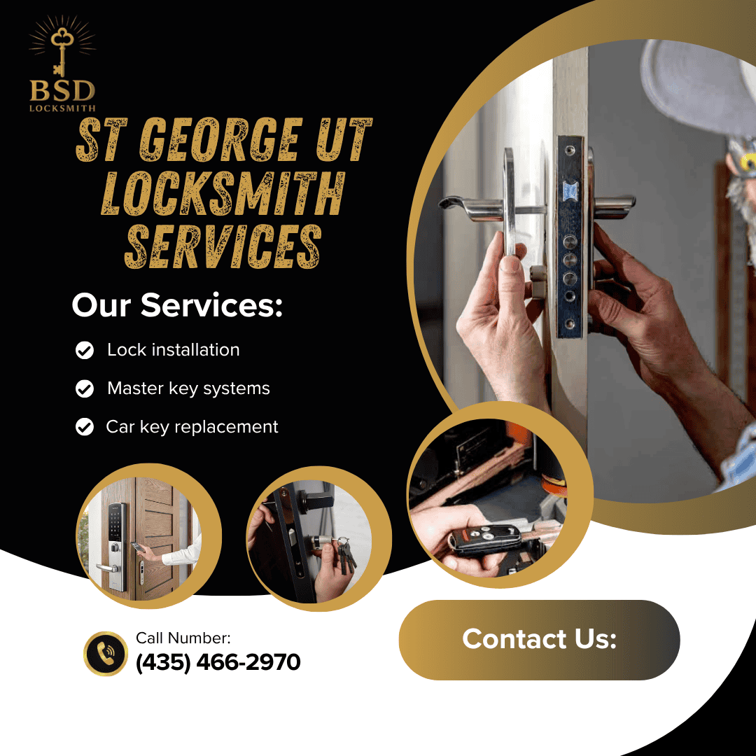 St George UT Locksmith Services