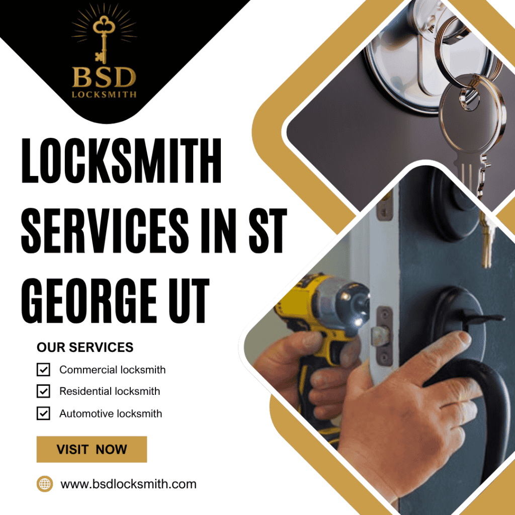 Locksmith Services in St George UT