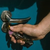 unlocking residence door